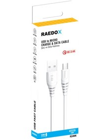 Resim Raedox Usb To Micro 10w 2.4a Hızlı Kablo 
