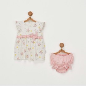 Resim Andy Wawa Andy Wawa Bebek Elbise Takım Dress Underpant Set Unıcorn Ac22713 