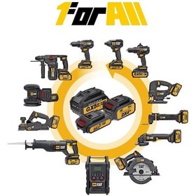 Resim Cat Dxb4 18Volt 4.0Ah. Li-İon One For All Profesyonel Yedek Akü 