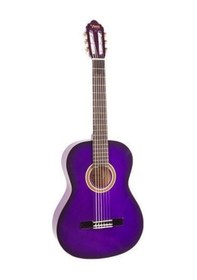 Resim Valencia Vc104tpps Klasik Gitar 4/4 Mor Sunburst Sap Çelikli - Farklı Renk - Başlangıç 