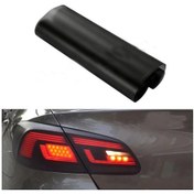 Resim Far Stop Filmi Folyosu Kaplama Mat Siyah 1 Metre 