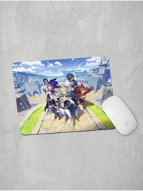 Resim Panorama Ajans Genshin Impact Anime Dizi Netflix Mihoyo Mouse Pad 