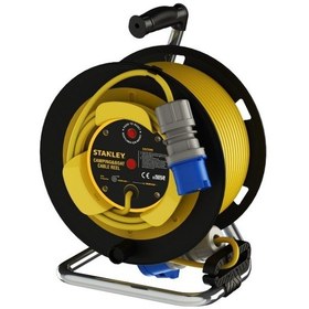 Resim Stanley St-cc Serisi Kamp Ve Karavan Tipi 1 Soketli 50+2 Metre Makaralı Kablo Ip44 50 M 