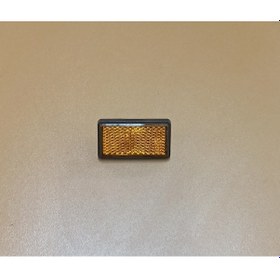 Resim Mini Dikdörtgen Sarı Renk Reflektör 2 Adet 6 Mm Vidalı 