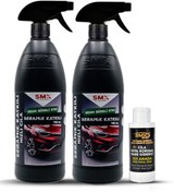 Resim SMX Seramik Katkılı Hızlı Ve Pratik Cila 2 Adet - 3'ü 1 Arada (CİLA-BOYA KORUMA-HARE GİDERİCİ) 