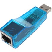 Resim Alfais 4592 USB Ethernet Çevirici Dönüştürücü Adaptor Internet Cat5 RJ45 