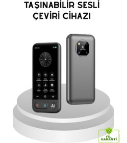 Resim Ucuztekno tekno Taşınabilir Akıllı Tercüme Cihazı - Gerçek Zamanlı Ses ve Metin Çevirisi 2026 