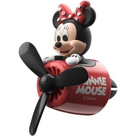 Resim Snapbuy Oto Koku Kiti, Klimaya Takılan Pervane Tasarımıyla Sevimli Süs, 2 Çeşit Koku Dahil Minnie Mouse 