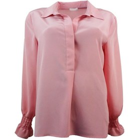 Resim Bulalgiy Kadın Pembe Saf Ipek Bluz - Bga00050m 