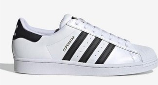 Resim Adidas Superstar ADEG4958 Beyaz & Siyah Erkek Günlük Ayakkabı 