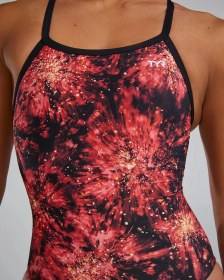 Resim Tyr Durafast Lite Kadın Diamondfit Mayo - Radiant Kırmızı 