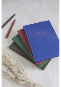 Resim Bez Ciltli Defter / Çizgili Gri 