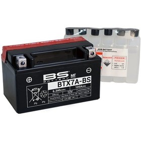 Resim Btx7a-bs 2014-2020 Peugeot Django 50 Uyumlu Akü Bs Sulu Akü 