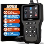 Resim OBD2 Tarayıcı Teşhis Aracı, Motor Kodu Okuyucu OBD2 Tarayıcı Reset, Mod 6, Mod 8 ve I/M Hazır, Otomatik Motor Işığı Araba Teşhis Tarama Aracı Tüm OBDII Arabalar İçin 1996'dan Beri 