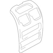Resim Hyundai Accent Admire Ön Konsol Alt Panel 