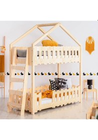 Resim Markaawm Markaawm Montessori Ranza Bebek Yatak Çocuk Karyola Tower Akçaağaç 