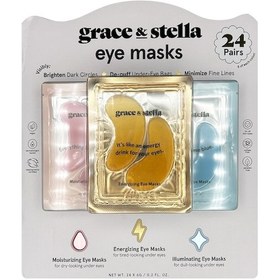 Resim Grace & Stella Göz Altı Maske Seti 24 Adet 