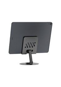 Resim Üniversal Metal Tablet Ve Telefon Standı 360 Derece Dönebilen Katlanabilir Kaymaz Zm-013 