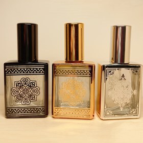 Resim Boş Parfüm Şişesi, Seyahat Boyutunda, Nemlendirici Sprey İçin 15ml Cam Dolabilir Parfüm Sprey Şişesi 