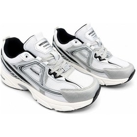 Resim Wickers Kadın Sneaker Beyaz - Gri 