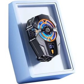 Resim Flzdgnkr Telefon Soğutucu Fanlı Güçlü Motor Radyotör Soğutucu 