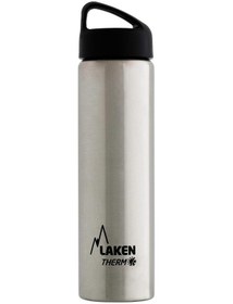 Resim Laken İspanya Üretimi Çelik Klasik Termos Şişe 0,75l Çelik Lkta7 Gri 