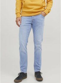 Resim Jack & Jones Glenn 330 Slim Fit Jean 12243593 Blue Denim Mavi 