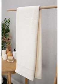 Resim Newnoa Banyo Havlusu 90x150 - Krem Krem 