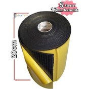 Resim Araç Oto Ses Isı Yalıtım 20cmx5metre 13mm Yapışkanlı Kauçuk 