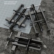Resim Rulman Bakımı İçin Otomatik Mekanik El Aletleri Ayırma Kaldırma Cihazı İki Pençeli Çekici 5.08 cm Siyah 