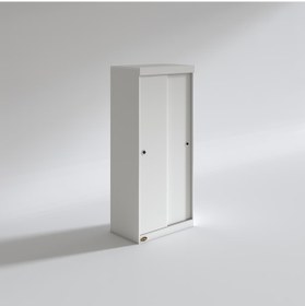 Resim Kenzlife Gardırop Sürgülü Kapaklı Kapılı Karanfil080 Byz Gardolap Dolap 