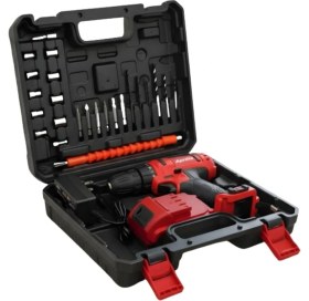 Resim Aprilla ASD-3565 Şarjlı Vidalama 24 Parça Aksesuar Seti 