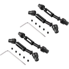 Resim KingKuee 4x Metal Ön Arkadan Çekişli Motosiklet Mili 1/16 B36 B16 C1 C14 C24 B24 Kamyon Rc Araba Yedek Parçaları (Yurt Dışından) 