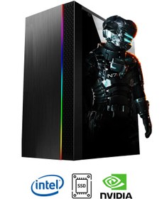 Resim Ramtech DG195 İ3-4130 8GB RAM 256GB SSD 500GB HDD 1050Tİ 4GB Oyuncu PC 