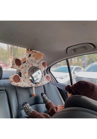 Resim Hightower Küçük Tiltli Oyuncul Araç İçi Görüş Güvenlik Aynası - Polyester 