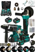 Resim Hilta Power Alman E-TECH 999 VF 30 AMP 3'lü Set Kırıcı Delici Hilti+Torklu Somun Sıkma Vİdalama + Taşlama 