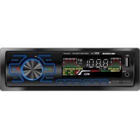 Resim Oto Teyp Usb/sd/radıo/fm/bass/aux/rca/tf/mp3/wma Bluetoothlu Kumandalı Oto Teyp Bısesvar BSV-3030 