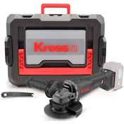 Resim Kress KUH02.91 20 V 115 MM Kömürsüz Profesyonel Şarjlı Devir Ayarlı Solo Avuç Taşlama 