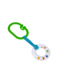 Resim Babyjem Pusete Asılabilir Oval Sesli Çıngırak Kırmızı 