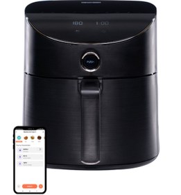 Resim teknotrust 2 Yıl Smart Air Fryer Akıllı Fritöz 5.5 L 5+ L C / F 50 Hz / 60 Hz 220 - 240 V Resmi Distribütör Ga 