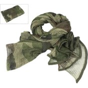 Resim Chaoduo Shop Ormanlık Kamuflaj Tarzı 190*90 cm Eşarp Pamuk Askeri Kamuflaj Taktik Örgü Eşarp Keskin Nişancı Yüz Eşarp Peçe Kamp Avcılık Çok Amaçlı Yürüyüş Eşarp (Yurt Dışından) 