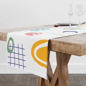 Resim Shapes Runner Örtü 