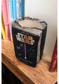 Resim Star Wars Kitabı Şeklindeki Kalemlik 10x8 Cm 