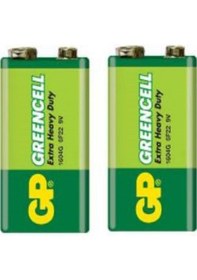 Resim 2 Adet 1604g-b Greencell Extra Güçlü 9 Volt Pil 9volt Çift Başlı Pil 
