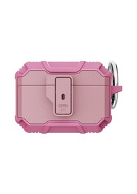 Resim Ekılıf - Apple Uyumlu AirPods Pro - Kılıf Darbelere Karşı Dayanıklı Koruyucu Silikon Kılıf Airbag 27 - Pembe 