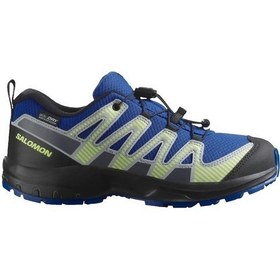 Resim Salomon Salomon Xa Pro V8 Waterproof Çocuk Mavi Outdoor Ayakkabı 8848 Mavi 