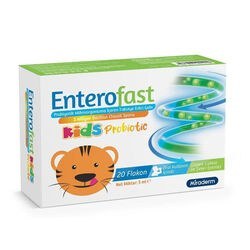 Resim Miraderm Enterofast Kids Probiotic Takviye Edici Gıda 20 Flakon 