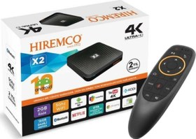 Resim Android Tv Box 4K - X2 Hiremco