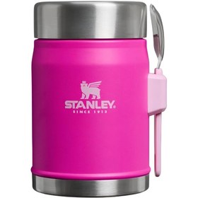 Resim Stanley Classic The Legendary Food Jar+Spork Kaşıklı Yemek Termosu | 0.4L / 14oz Pembe 10-09382-115 
