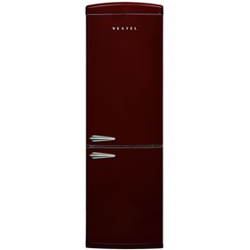 Resim VESTEL Retro NFK37201 Bordo Buzdolabı 